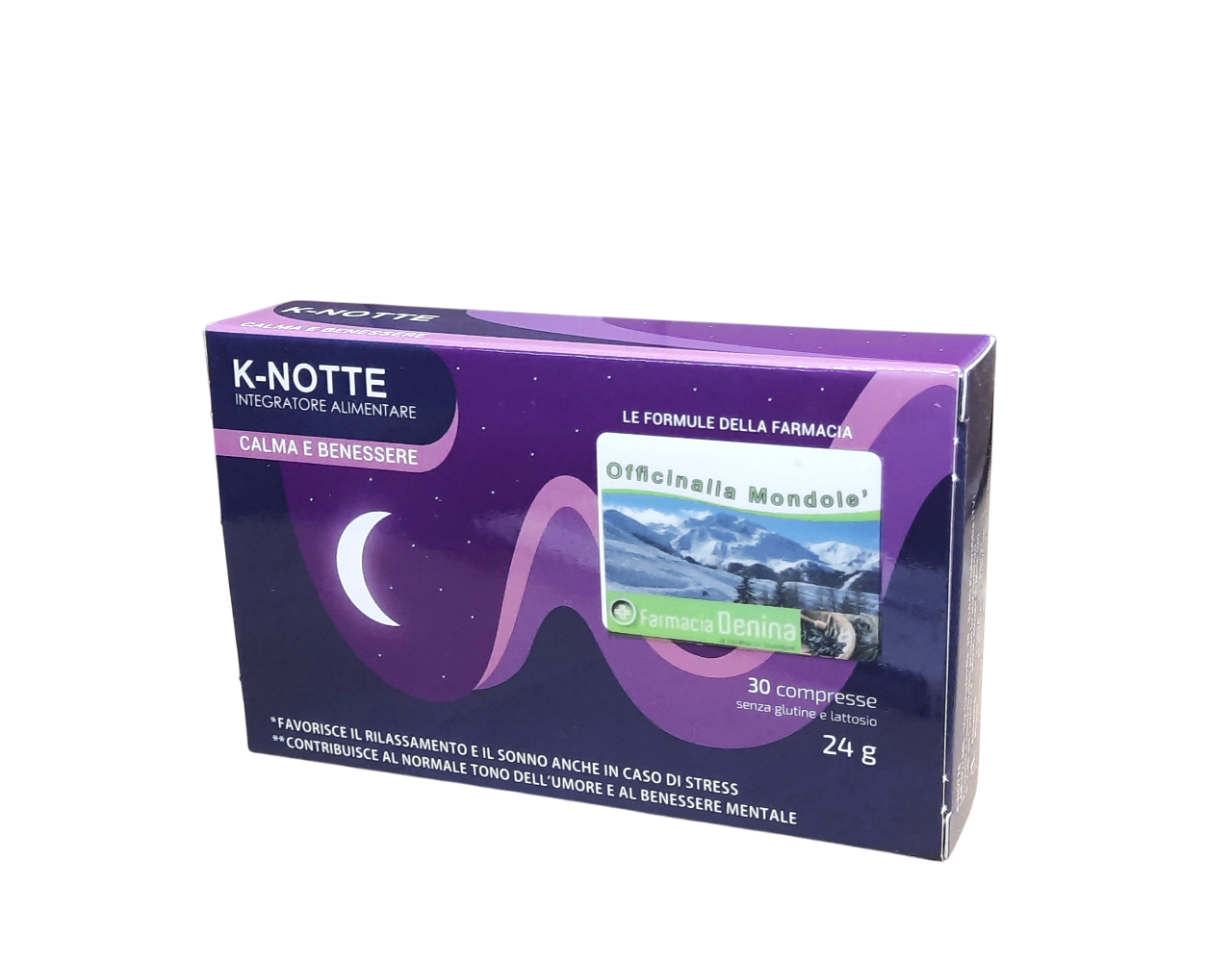 20251117_112036-Photoroom LAB-O24 K-notte Riposo Notturno 30 compresse – Integratore con Melatonina - immagine 1