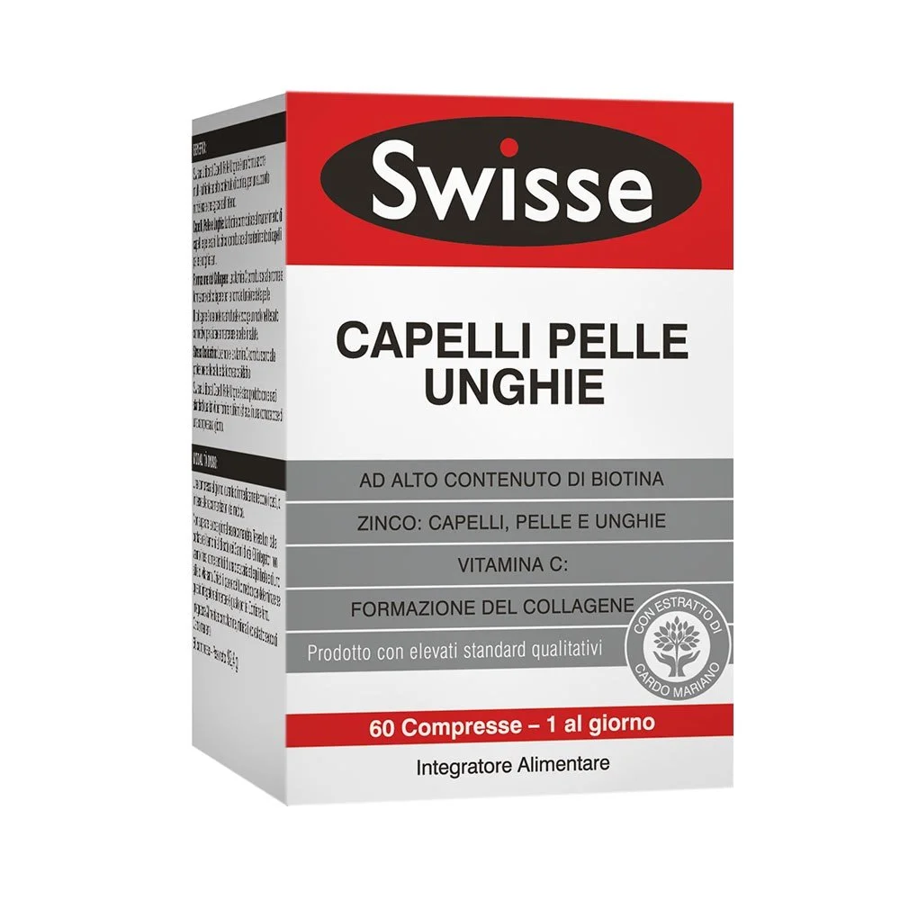swisse capelli Swisse Capelli Pelle Unghie 60 Compresse - immagine 1