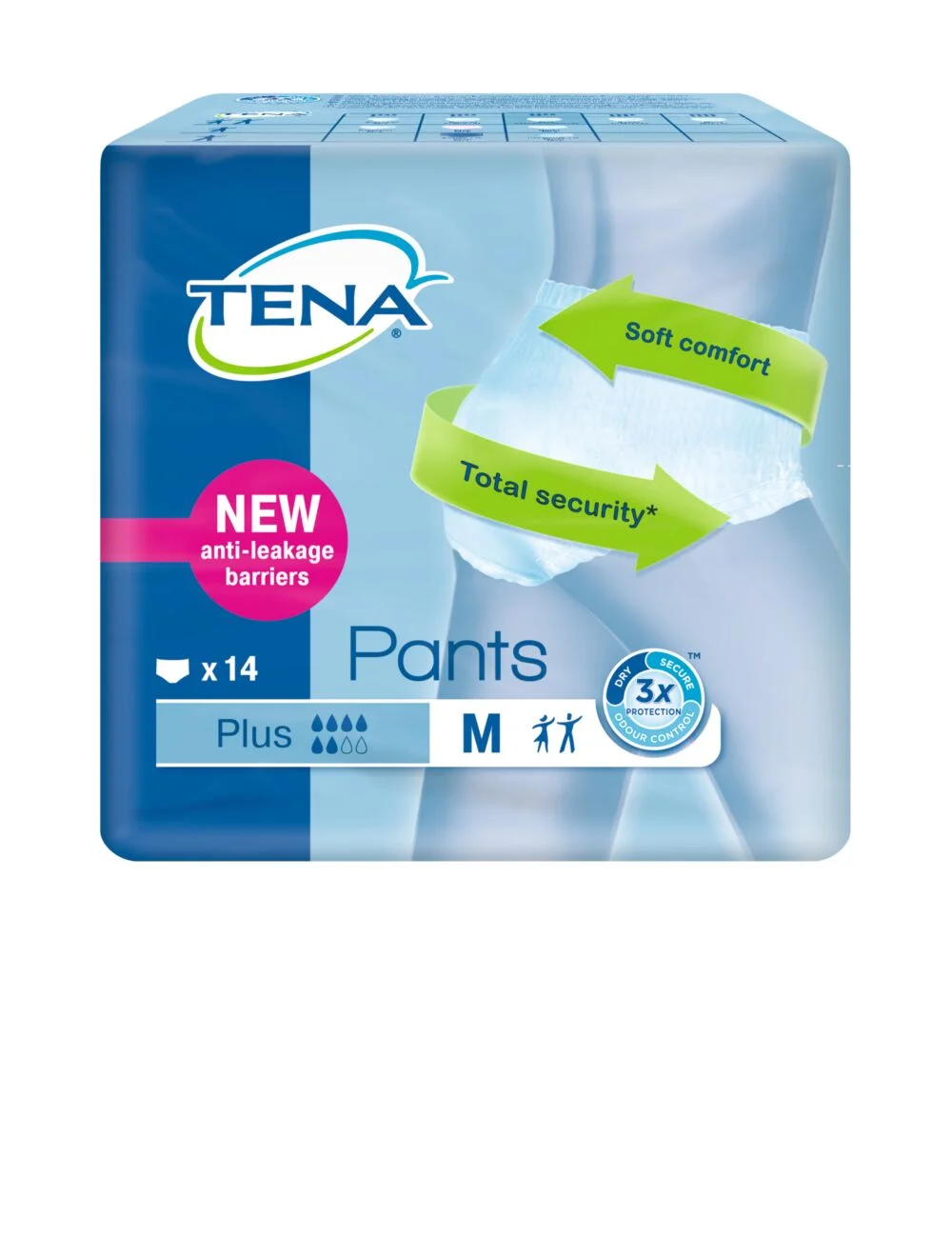 TENA Pants Plus taglia M 14 pezzi