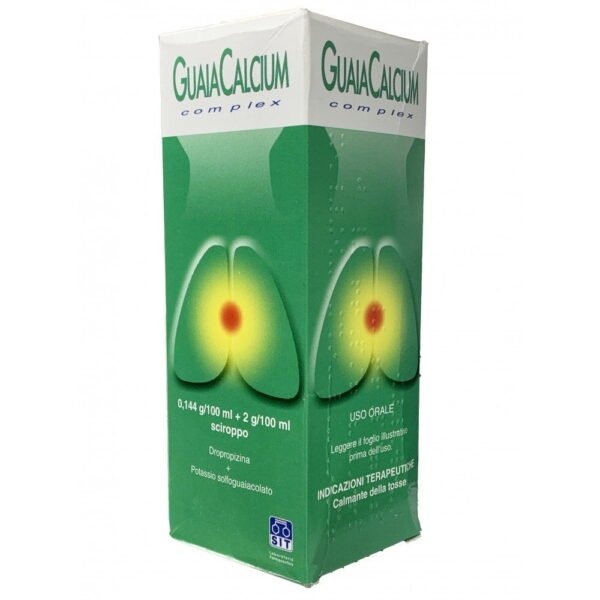Guaiacalcium Complex Sciroppo Tosse Sedativo Flacone 200 Ml