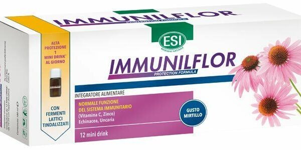 Esi Immunilflor 12 Mini Drink Integratore Difese Immunitarie